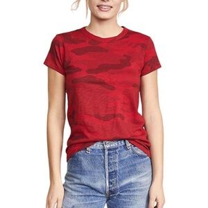 Rag & Bone women’s camouflage, crewneck T-shirt, women’s size medium